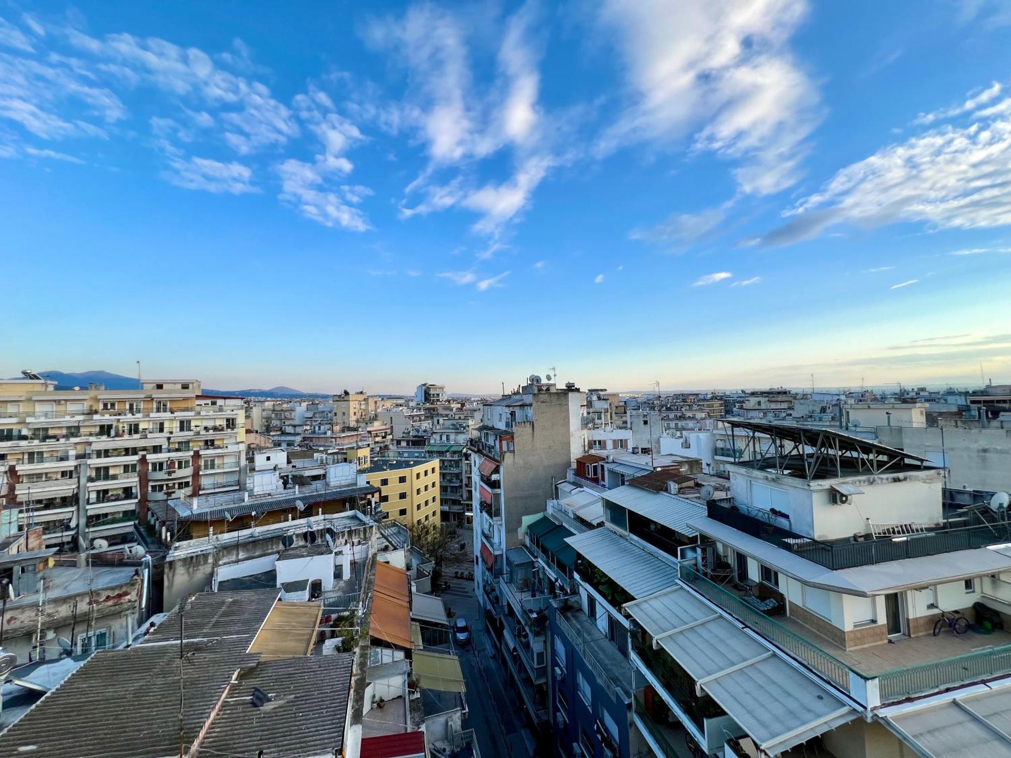 180° Rooftop View Thessaloniki Exterior photo